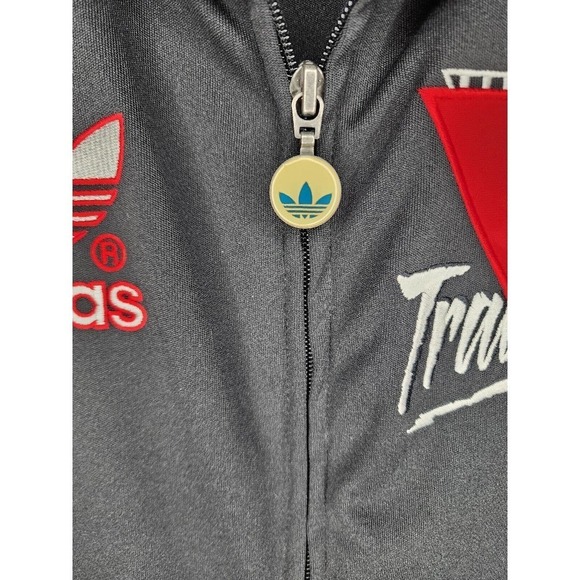 Trail Blazers NBA Adidas Warm Up Jacket Portland Full Zip Size Medium - Picture 7 of 12